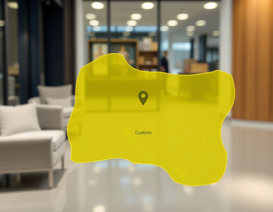 Custom Service Areas Map